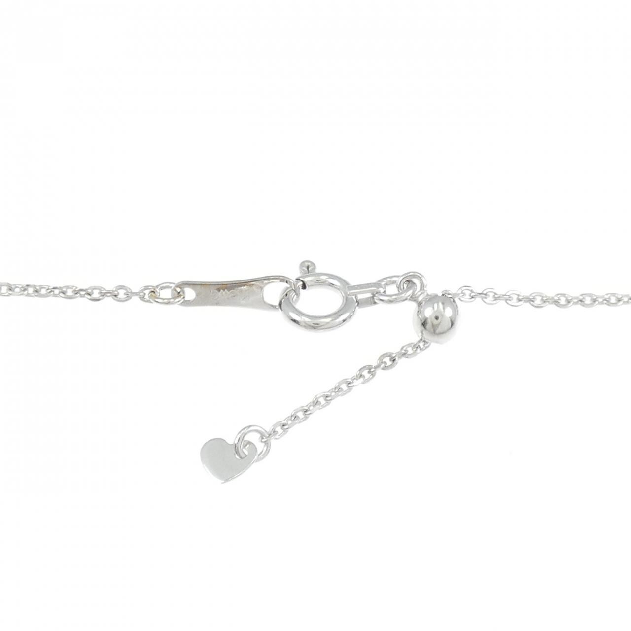 K18WG ダイヤモンド ネックレス 1.00CT