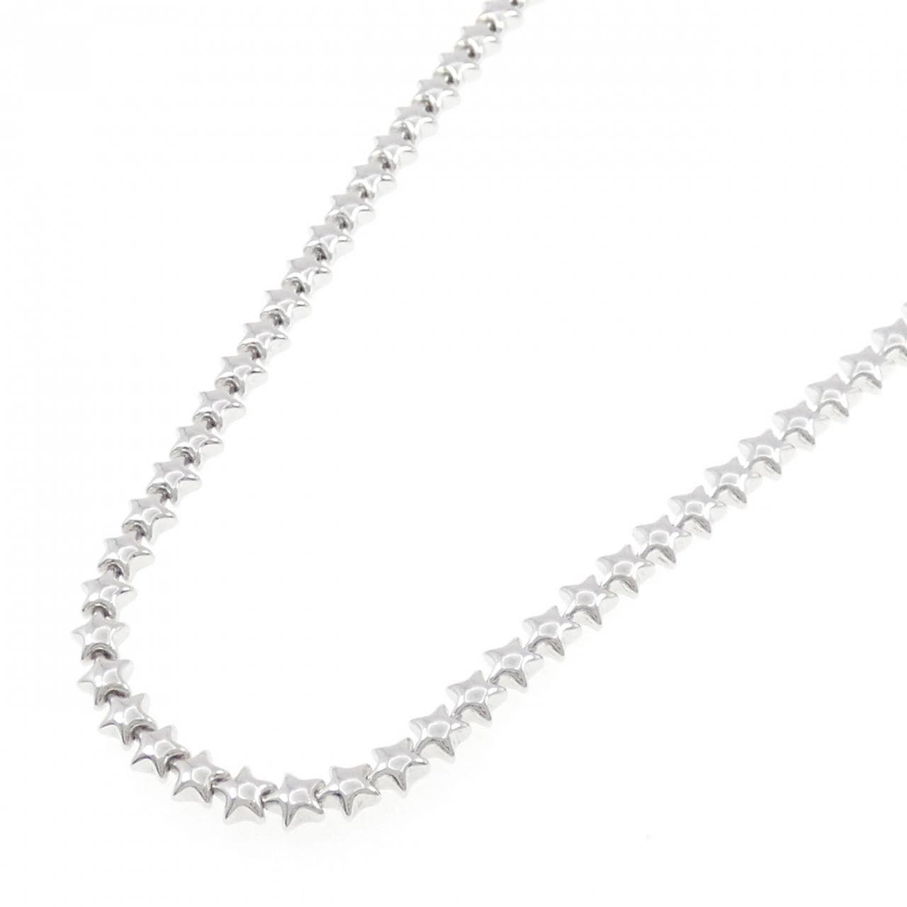 スタージュエリー 750WG ネックレス