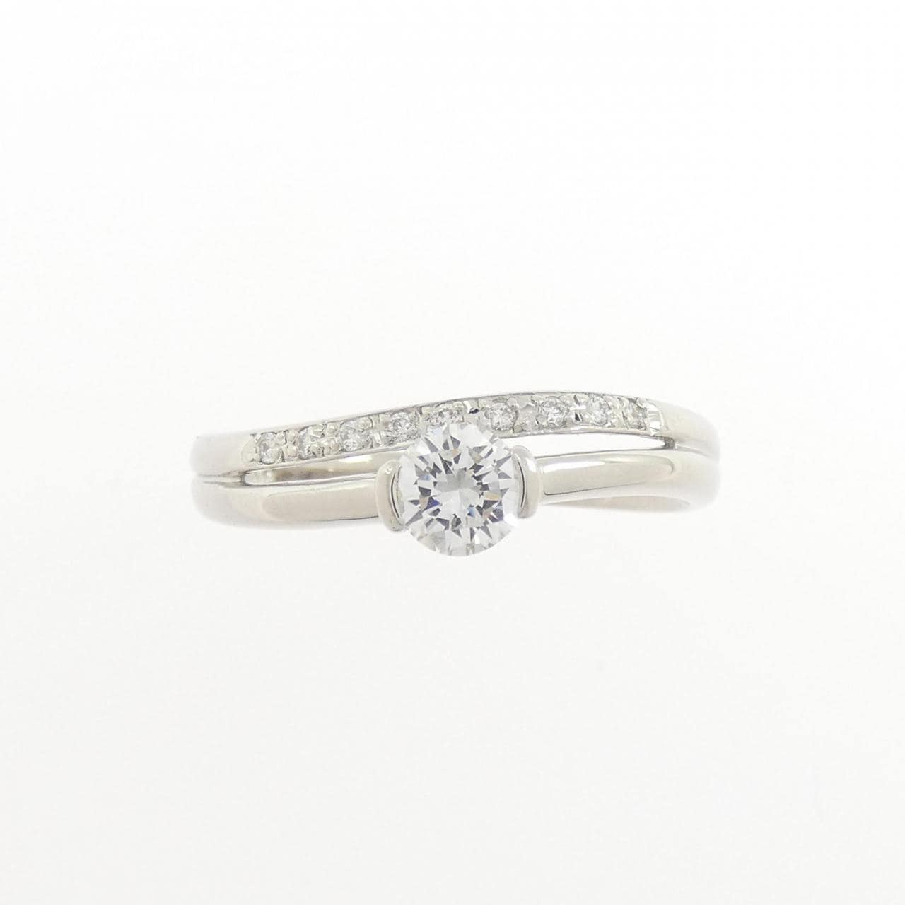 PT900 ダイヤモンド リング 0.37CT