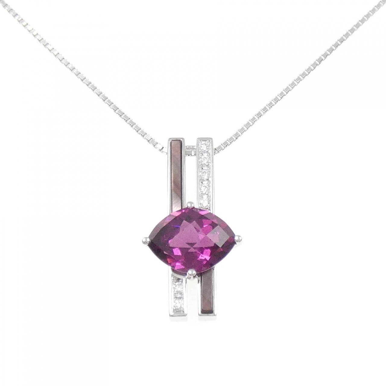 タサキ ガーネット ネックレス 4.21CT
