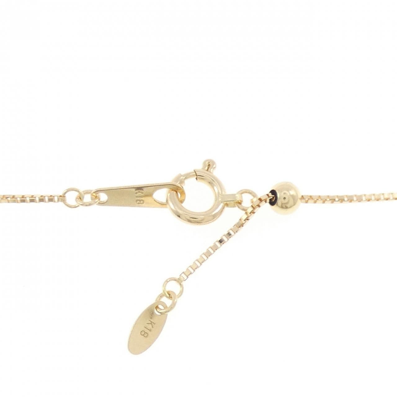 K18YG ダイヤモンド ネックレス 0.20CT