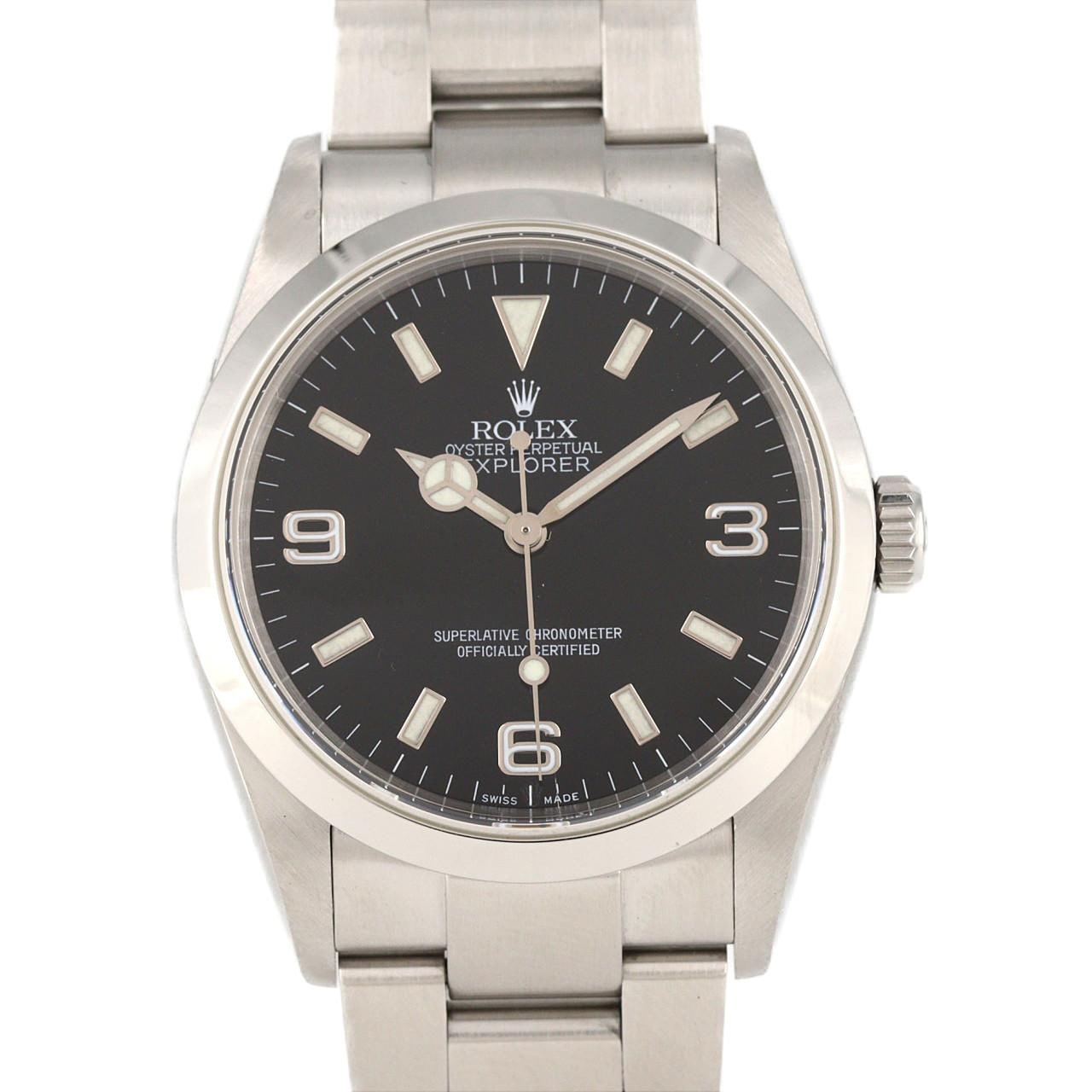 ロレックス エクスプローラーI 114270 SS 自動巻 F番