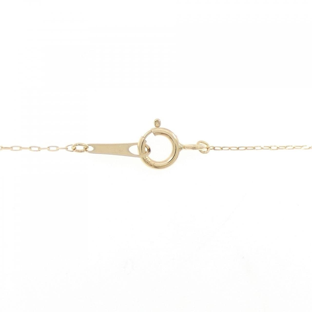 【リメイク】K18YG ダイヤモンド ネックレス 0.10CT