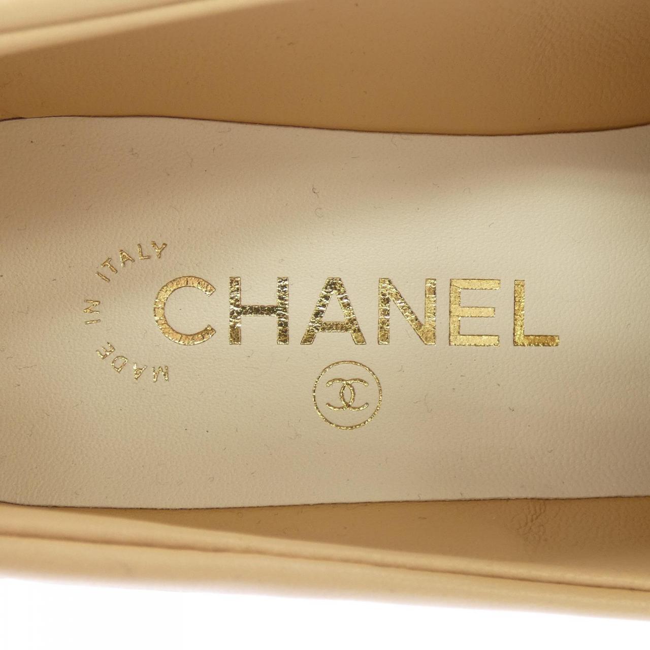 シャネル CHANEL ターンロック モカシン G45474B15482 シューズ