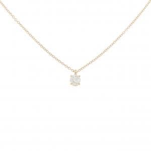 ティファニー ソリティア ネックレス 0.32CT G VVS1 3EXT