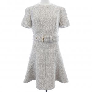 ルイヴィトン LOUIS VUITTON ルレックスツイードベルテッドスケータードレス FNDR66O80 ワンピース