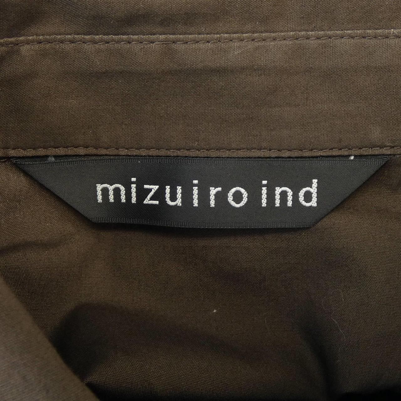 ミズイロインド mizuiro ind シャツ