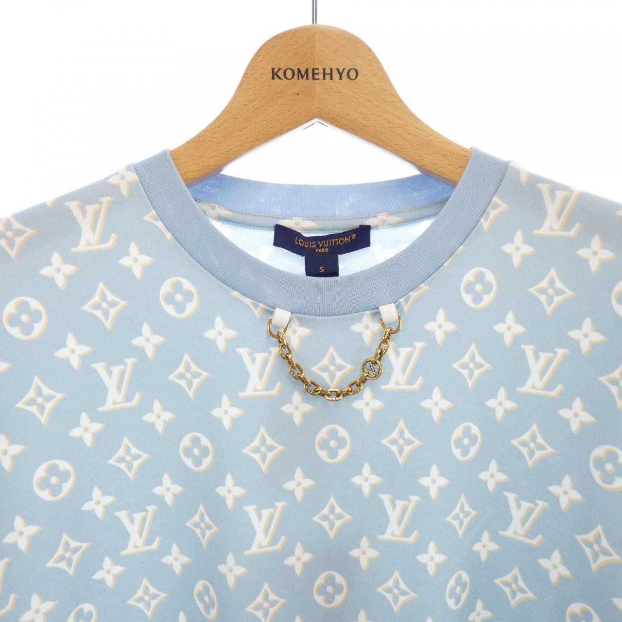 ルイヴィトン LOUIS VUITTON ストライプアクセント モノグラム FPTS42CBA Tシャツ