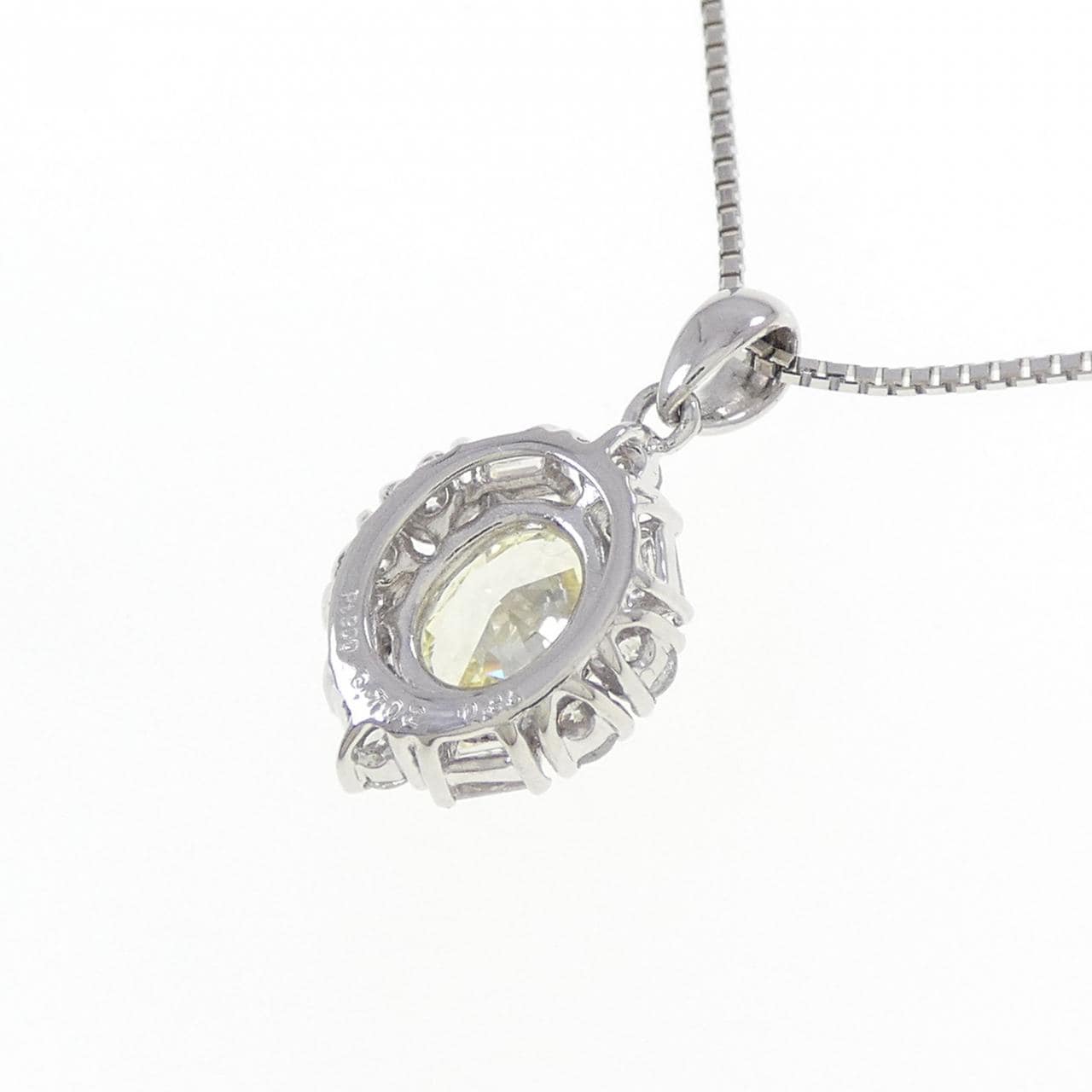 PT900/PT850 ダイヤモンド ネックレス 0.702CT
