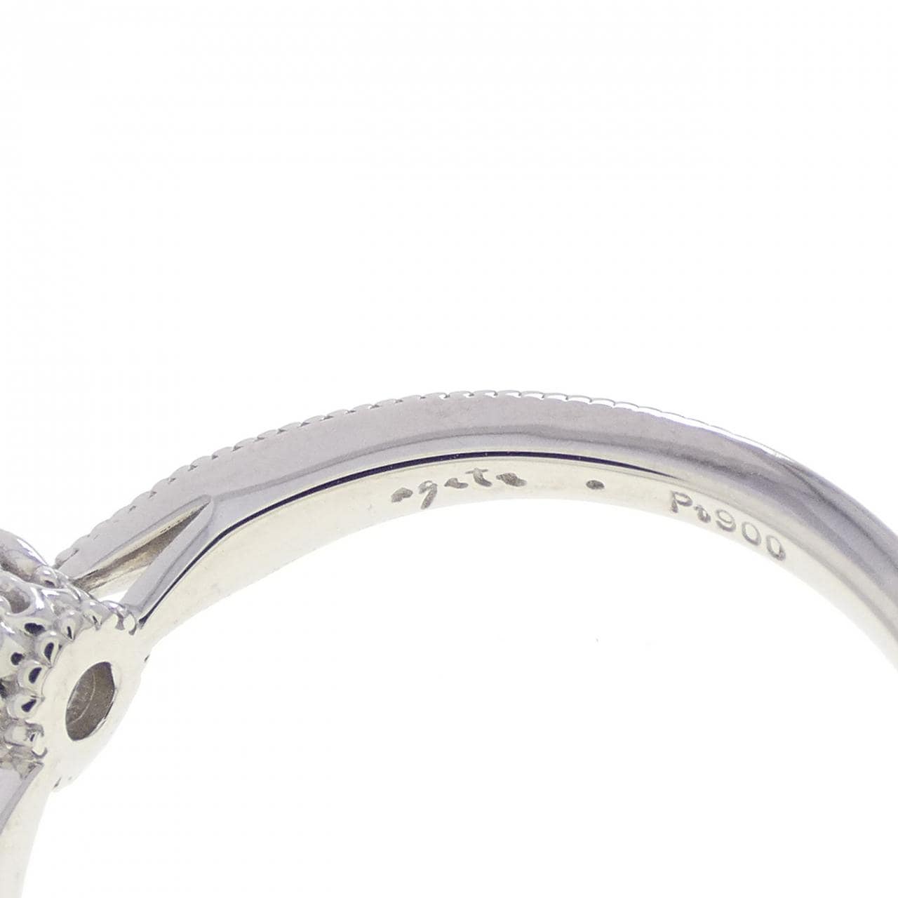 アガット ダイヤモンド リング 0.219CT