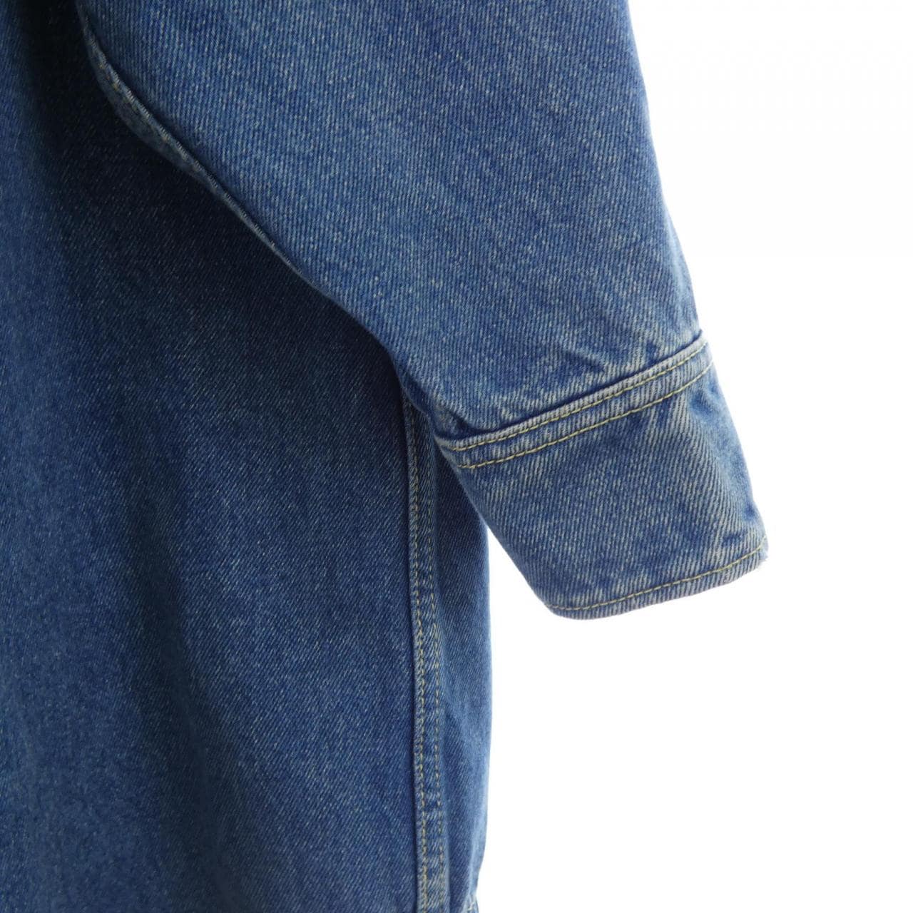 プラダ PRADA トライアングルロゴ オーバーサイズ オーガニックデニムシャツ GFC036 S212 1ZAB シャツ