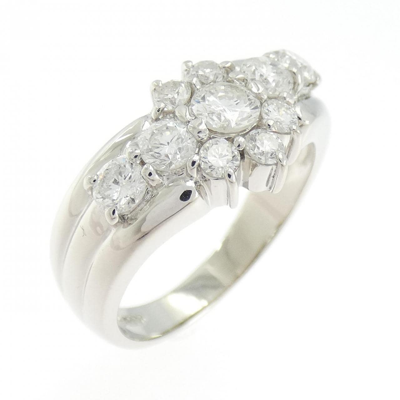 PT900 ダイヤモンド リング 1.08CT