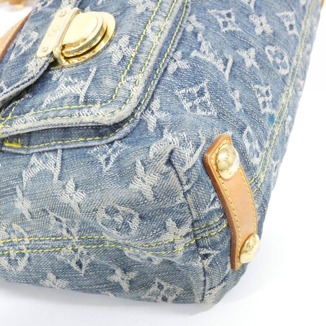 ルイヴィトン モノグラム デニム バギー PM M95049+J54316 ショルダーバッグ