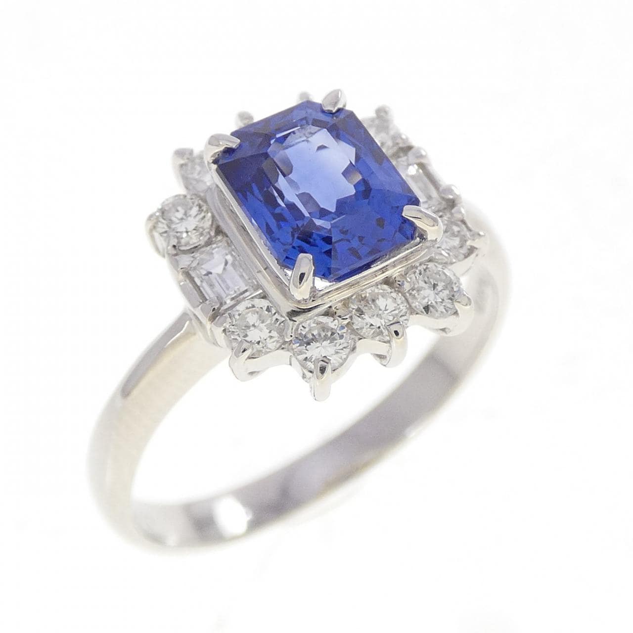 PT900 サファイヤ リング 1.35CT