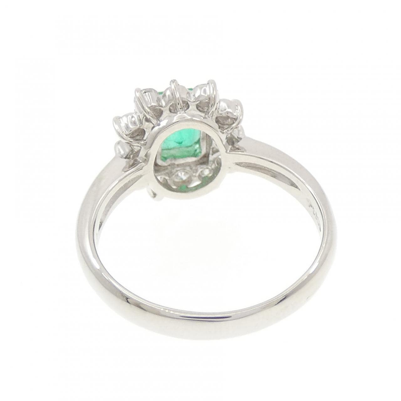 PT900 エメラルド リング 0.74CT