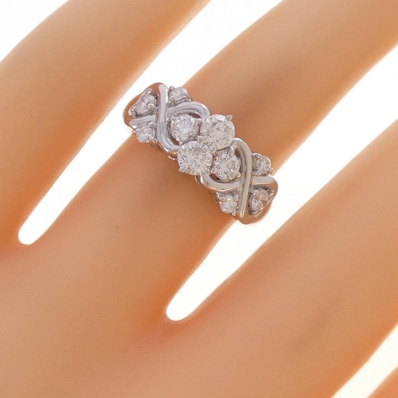 PT900 ダイヤモンド リング 0.73CT