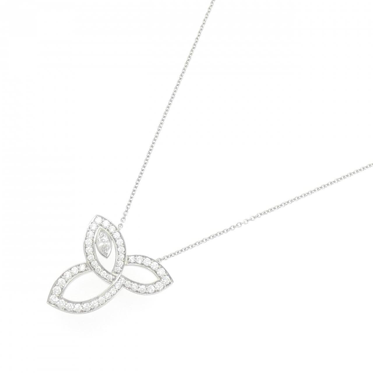 ハリーウィンストン リリークラスター ネックレス 0.15CT
