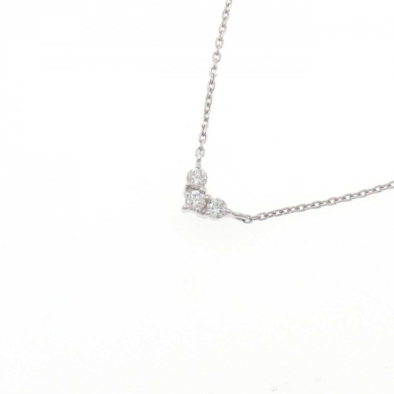 4゜C ハート ダイヤモンド ネックレス