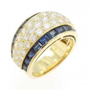 【ヴィンテージ】ヴァンクリーフ&アーペル サファイヤ リング