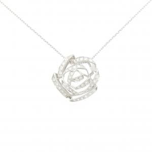 タサキ リボン ローズ ネックレス 0.43CT