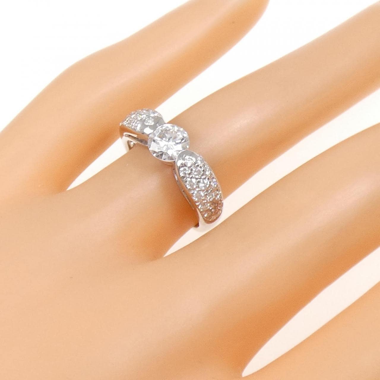 PT900 ダイヤモンド リング 0.659CT
