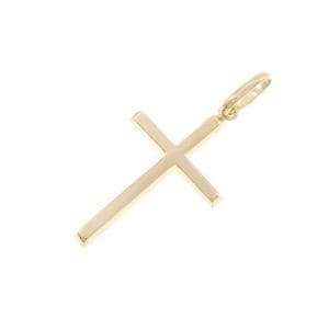 【新品】K18YG クロス ペンダント