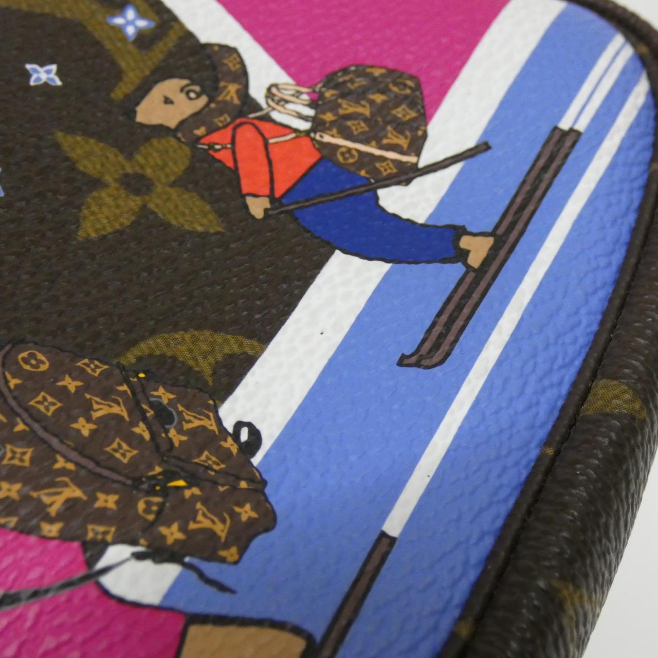 ルイヴィトン モノグラム(ホリデイ) ミニ ポシェット アクセソワール M67769 アクセサリーポーチ