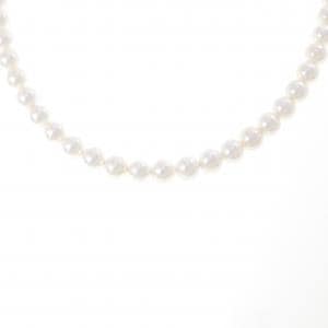 シルバークラスプ アコヤパール ネックレス 6.5-7mm