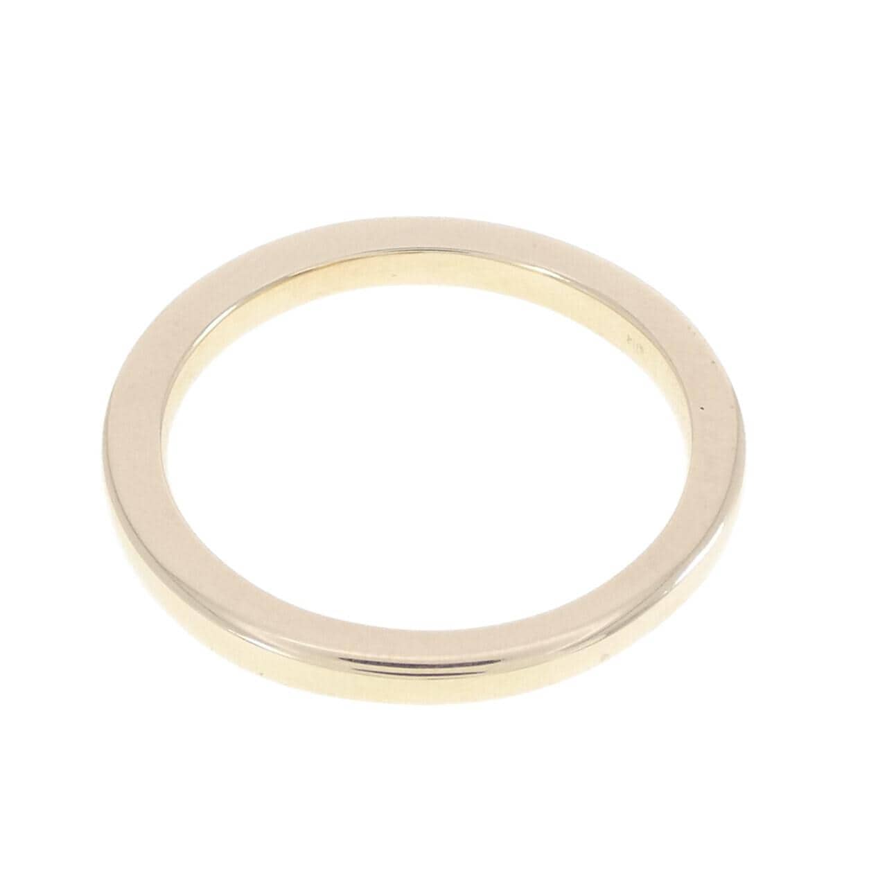 [Remake] K10YG Diamond Ring 0.12CT