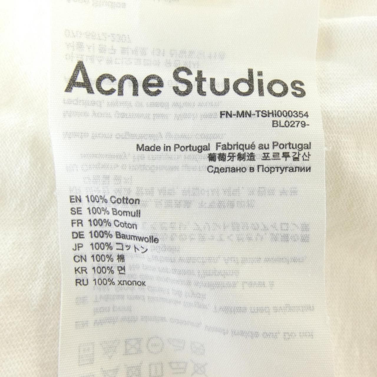 アクネストゥディオズ ACNE STUDIOS FN-MN-TSHI000354 トップス