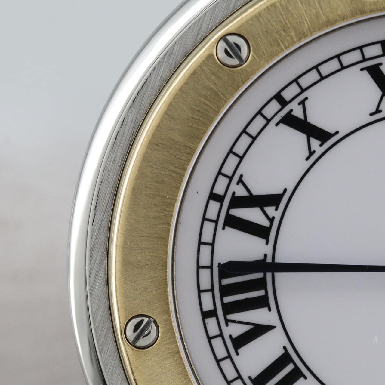 カルティエ サントスヴァンドームLM YGコンビ 83038288 SSxYG クォーツ