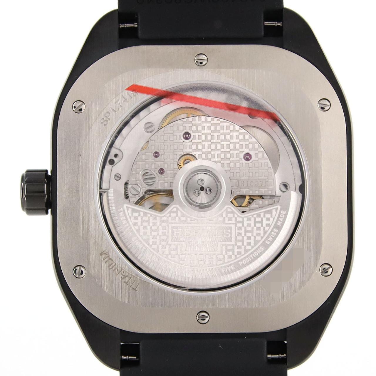 エルメス H08 DLC SP1.741 TI 自動巻