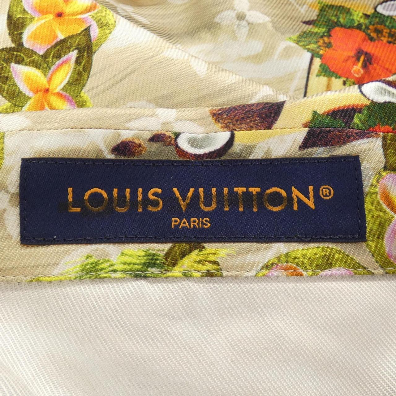 ルイヴィトン LOUIS VUITTON モノグラムショートスリーブシルクシャツ HRS12WKNC S／Sシャツ