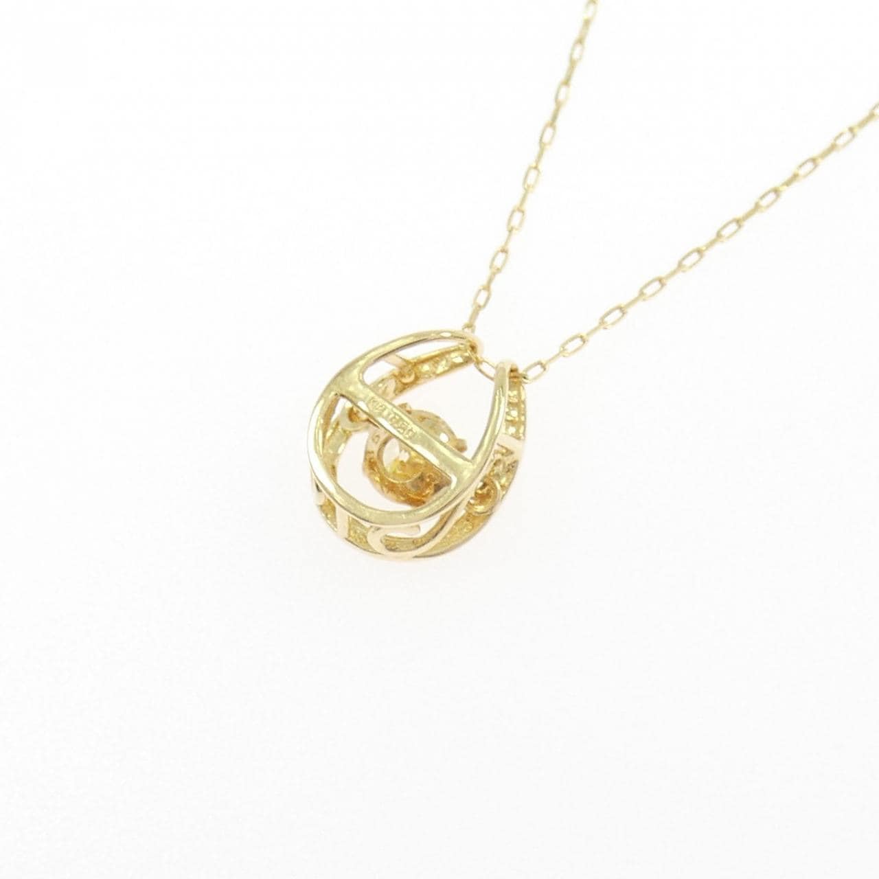 K18YG ダイヤモンド ネックレス 0.20CT