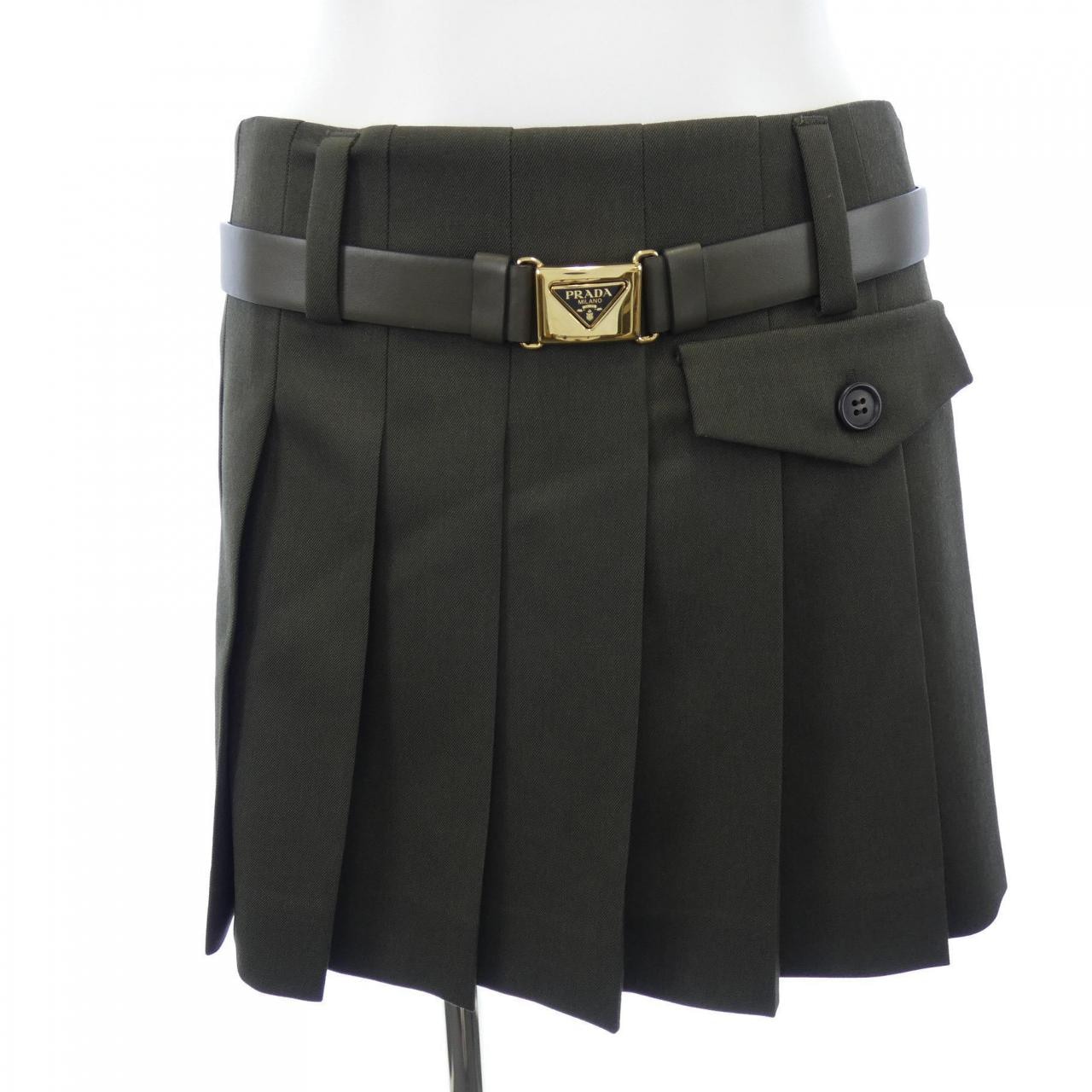 プラダ PRADA トライアングルロゴ P179XK S232 108N スカート