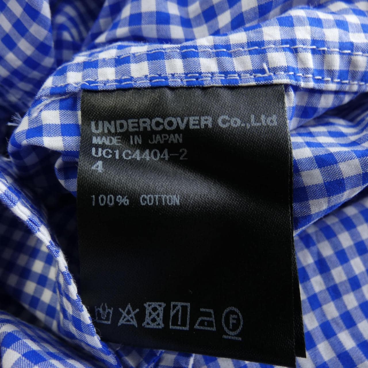 アンダーカバー UNDER COVER シャツ