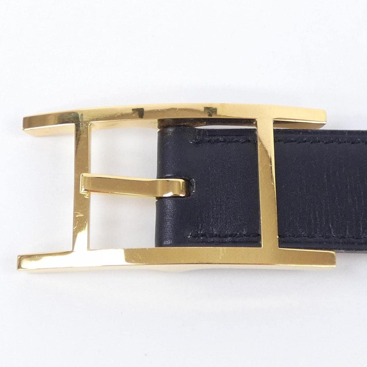vintage HERMES Quentin 26 毫米双面腰带
