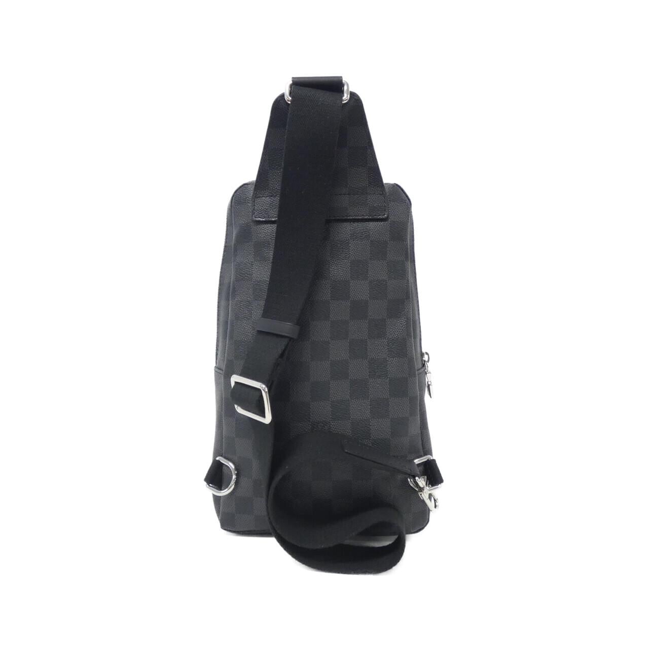 LOUIS VUITTON Damier Graphite (LV League) Avenue 單肩包 N41056 單肩包