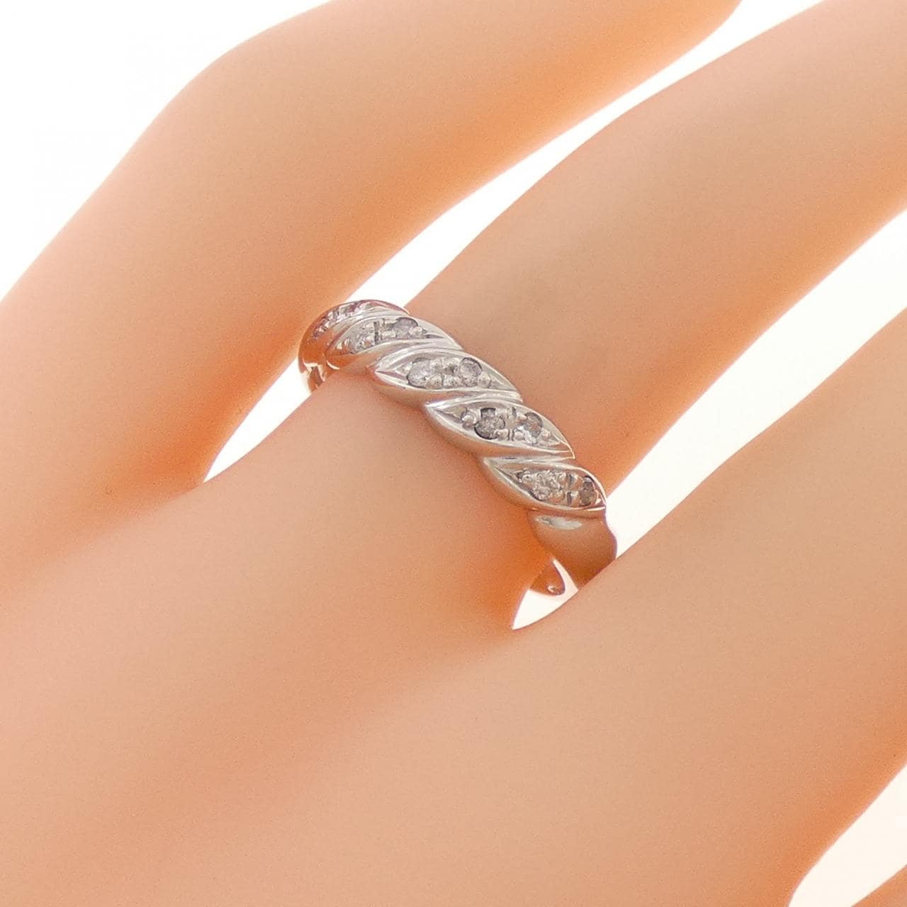 PT900 ダイヤモンド リング 0.1CT