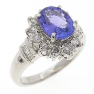 PT900 タンザナイト リング 1.00CT