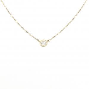 ティファニー バイザヤード ネックレス 0.37CT I VVS2 EXT