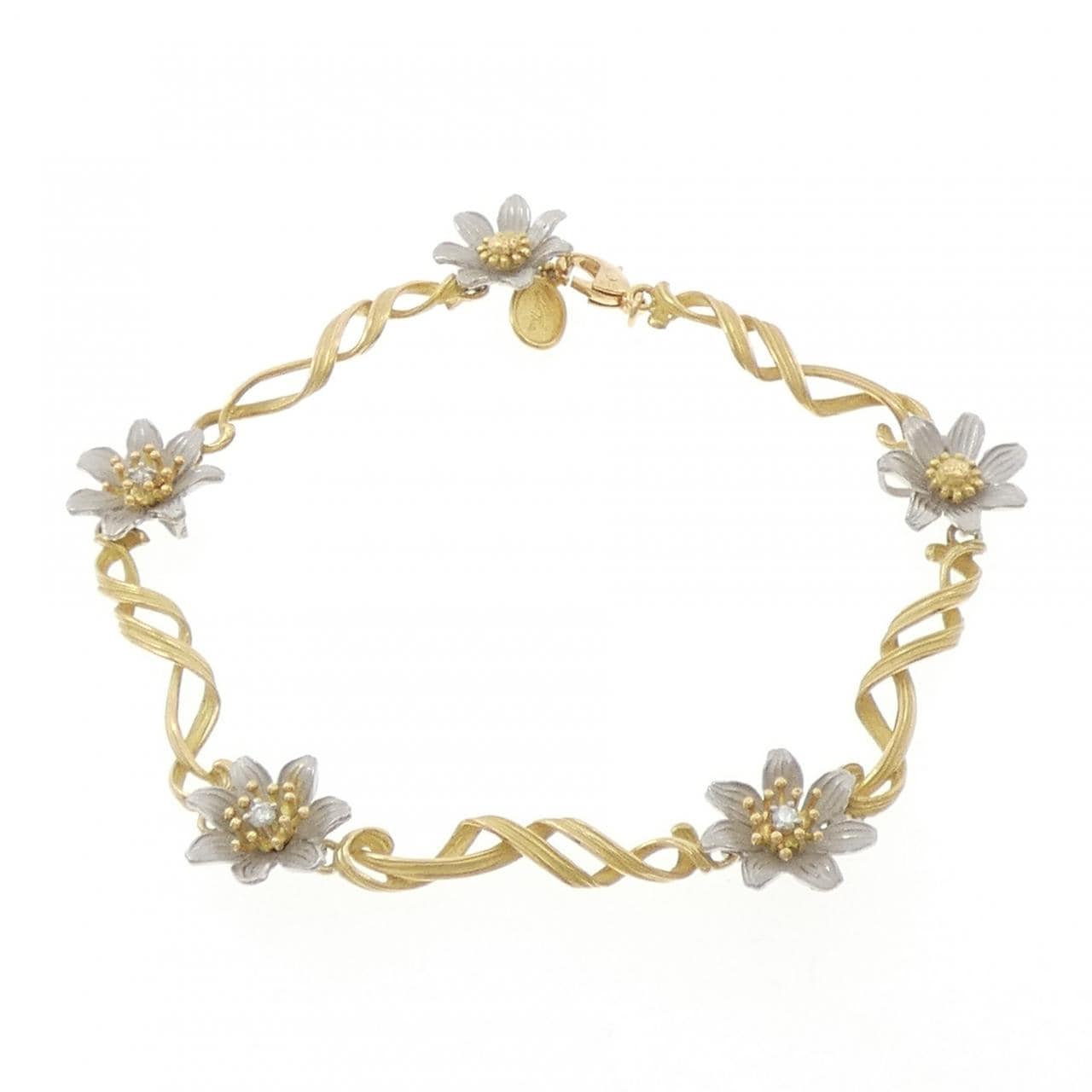 アズ タイム ダイヤモンド ブレスレット