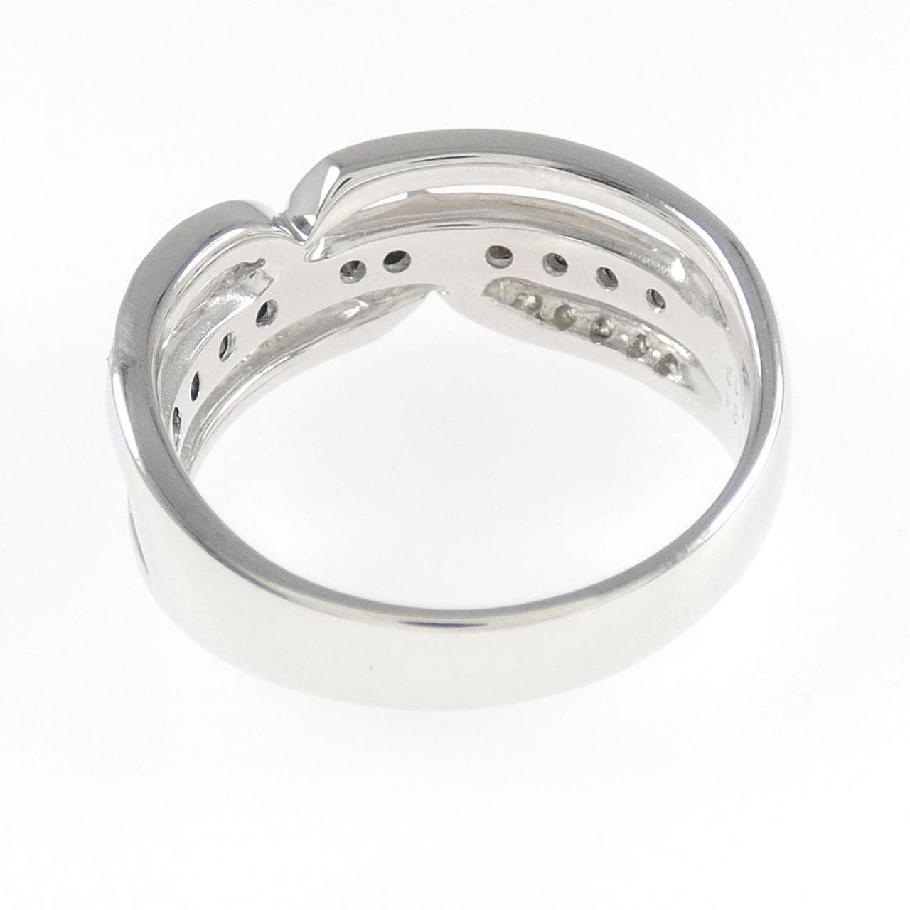 K18WG/K18BG ダイヤモンド リング 0.24CT