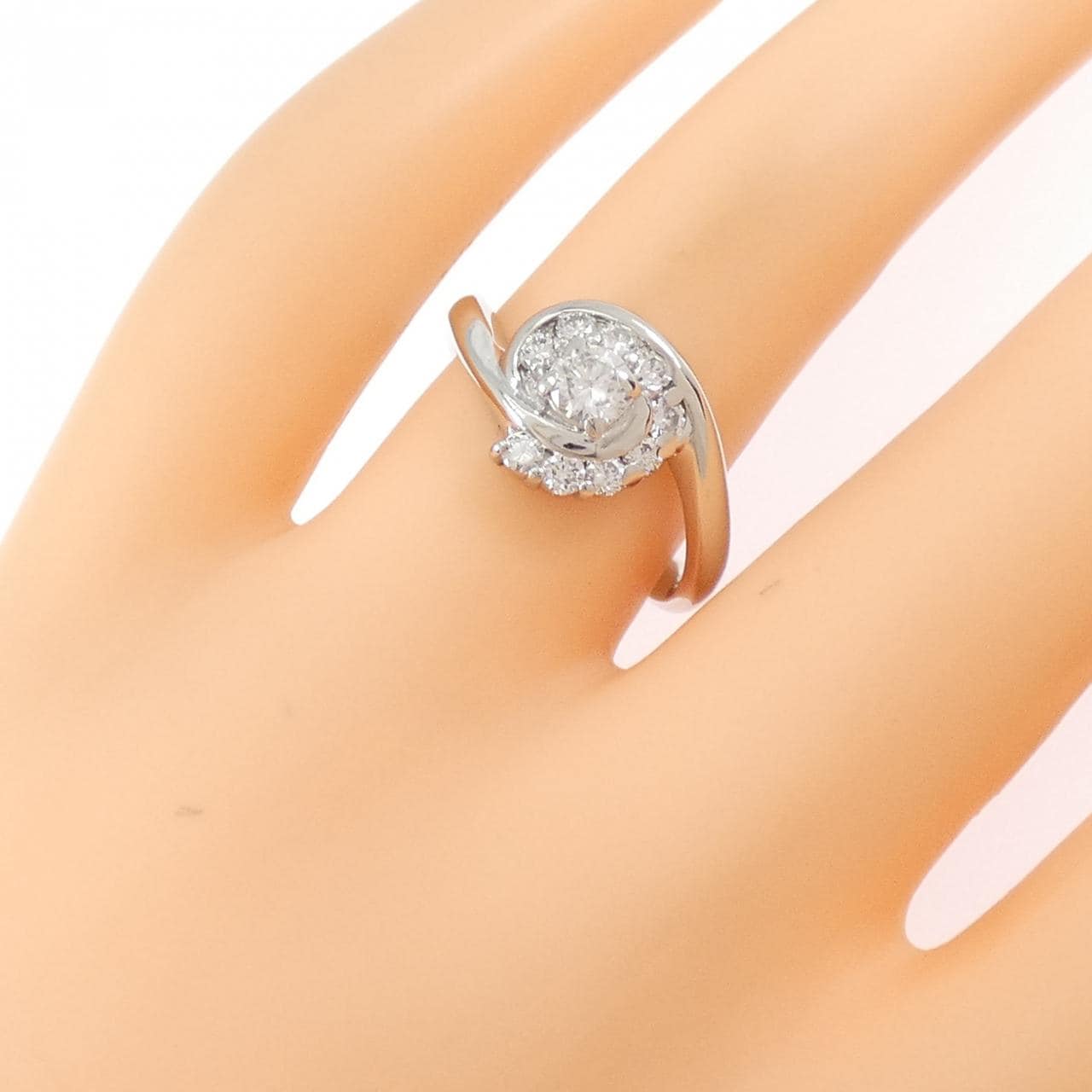 PT900 ダイヤモンド リング 0.53CT