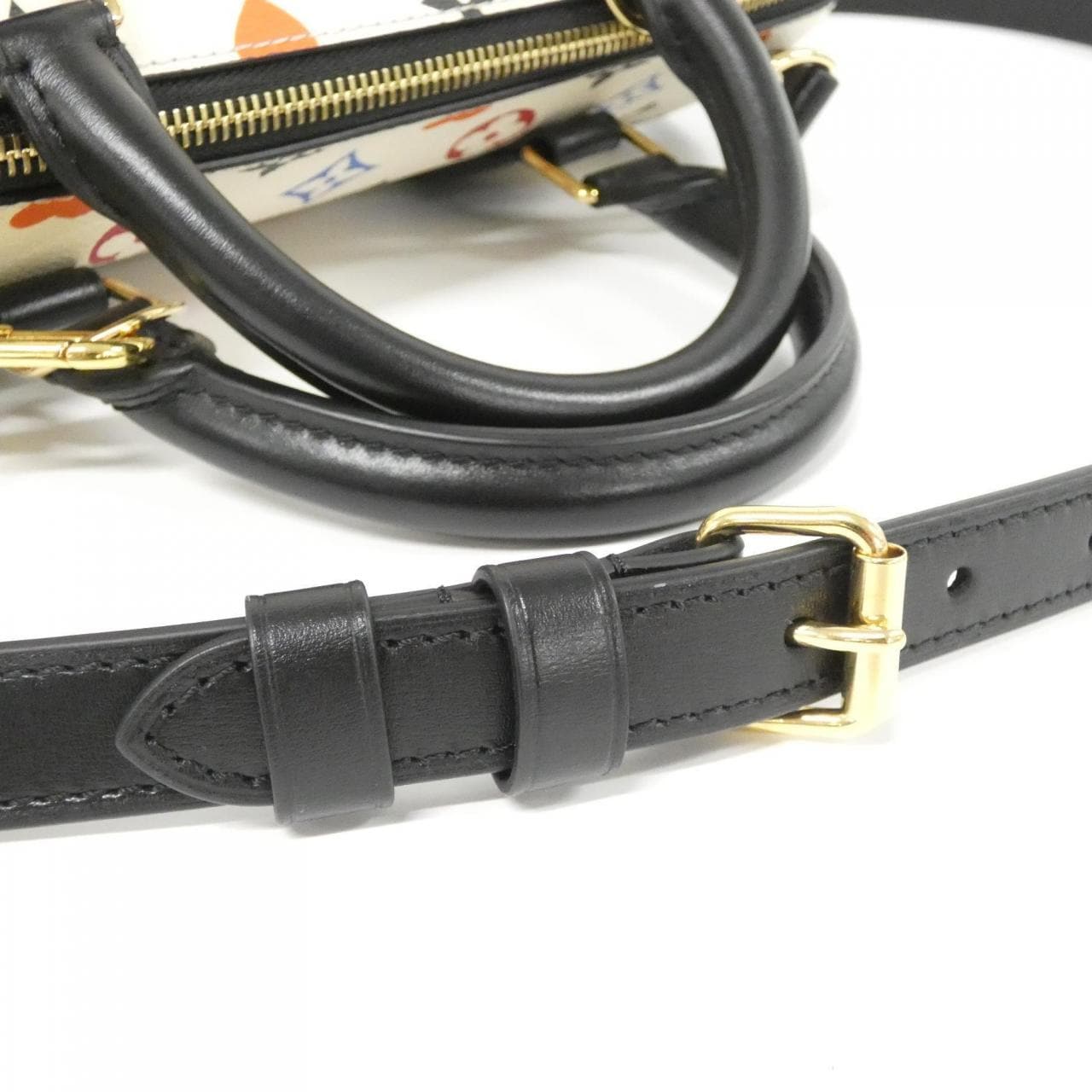 LOUIS VUITTON Game On Monogram Speedy Bandouliere 25厘米 M57466 波士顿包