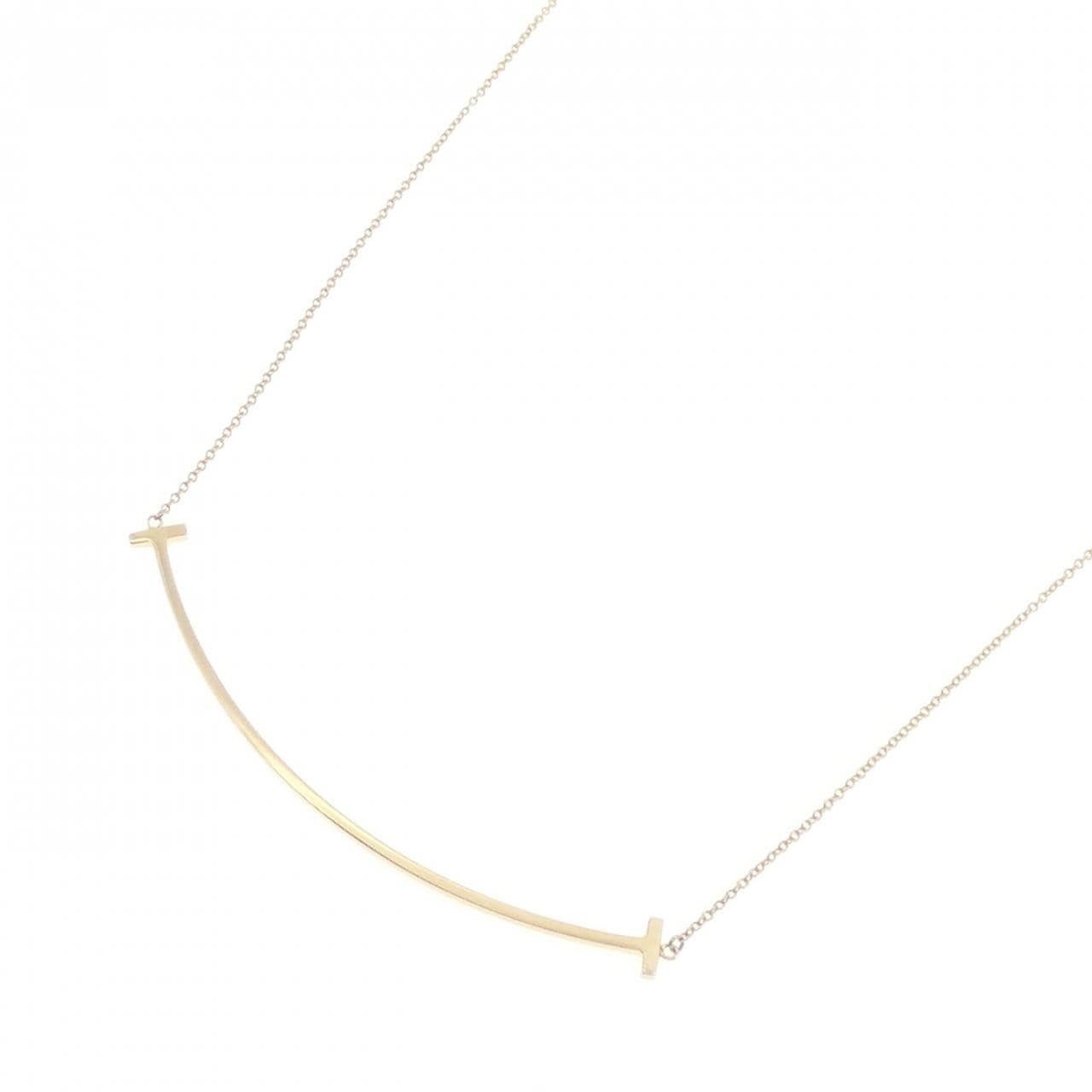 ティファニー Tスマイル ラージ ネックレス