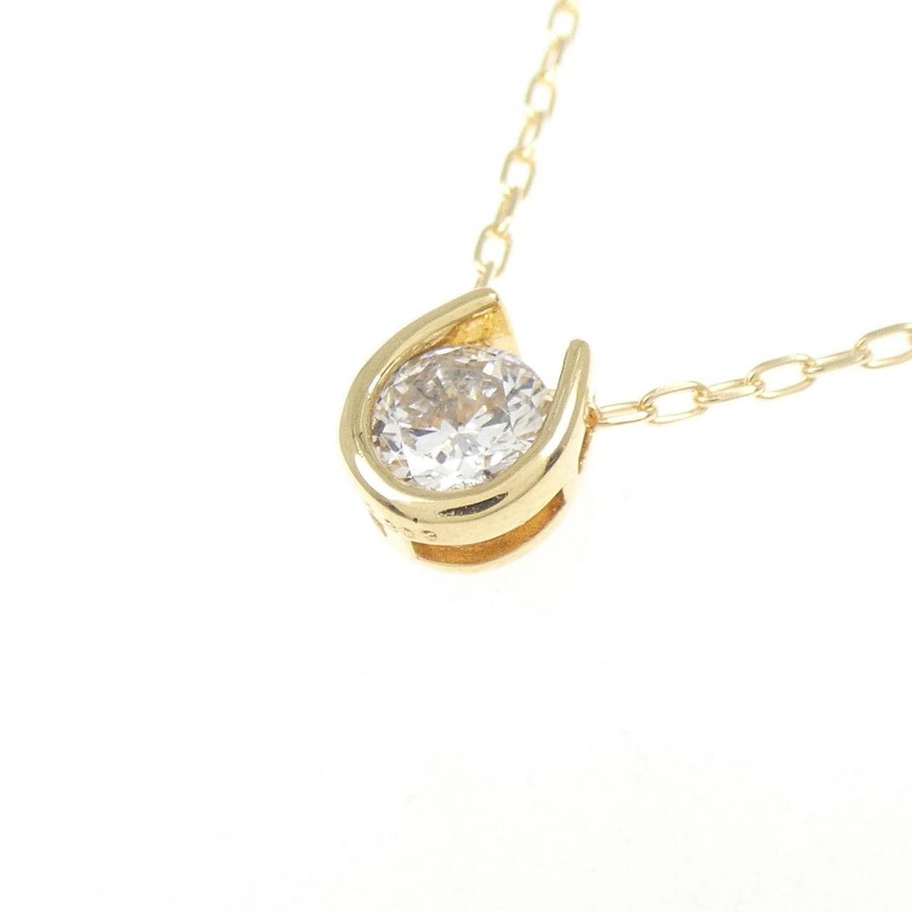 K18YG ダイヤモンド ネックレス 0.303CT