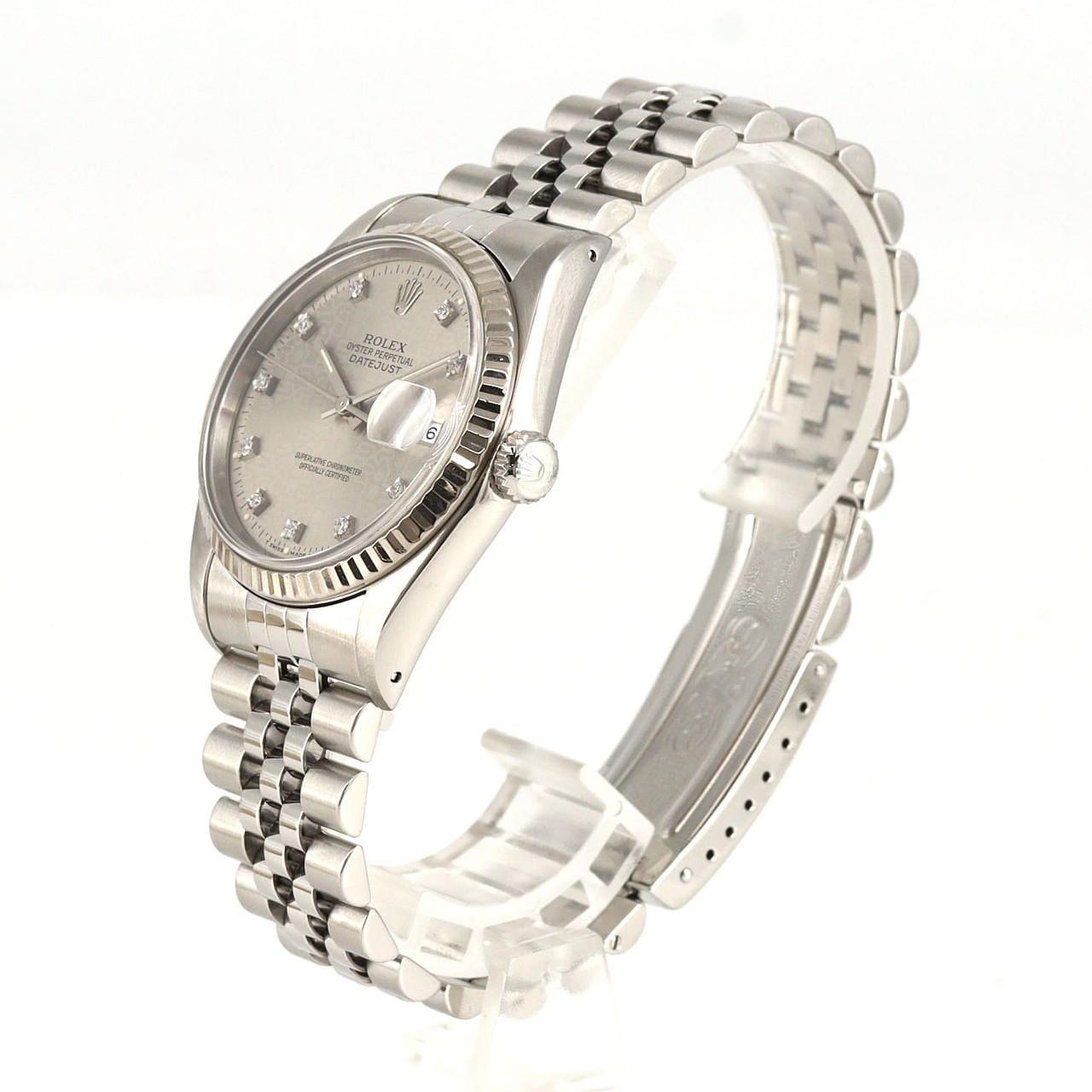 ロレックス デイトジャスト 16234G. SSxWG 自動巻 S番