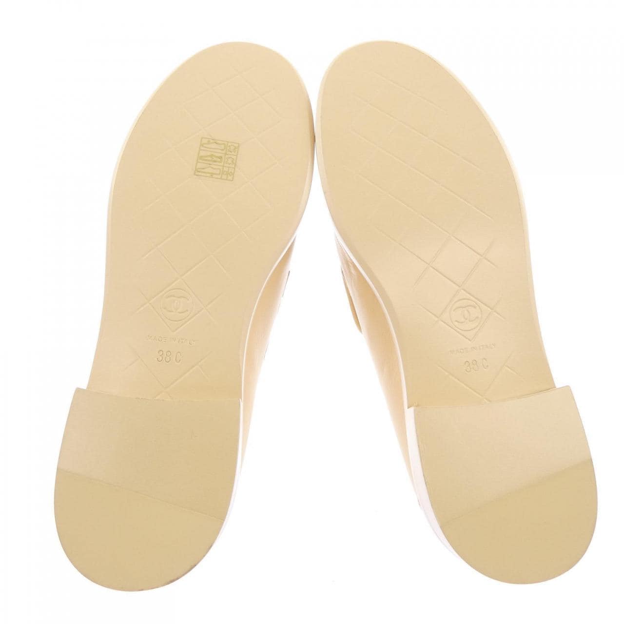 シャネル CHANEL ターンロック モカシン G45474B15482 シューズ
