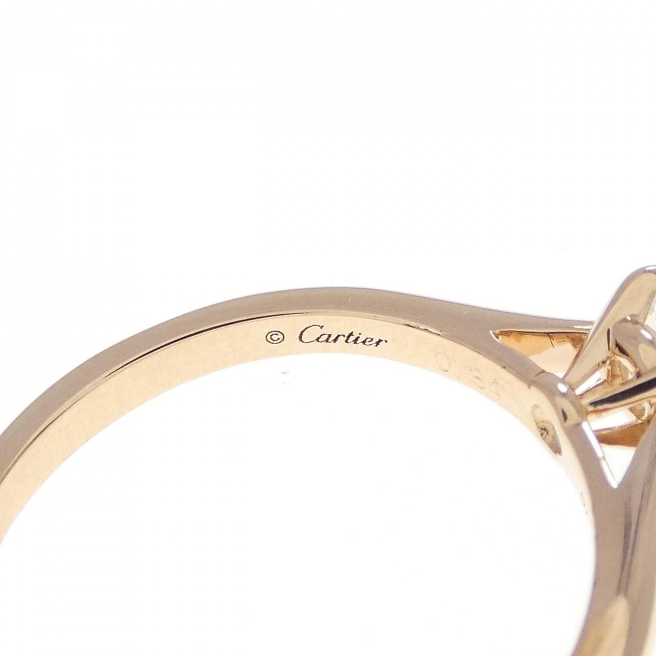 カルティエ MKコーフィル リング 0.34CT